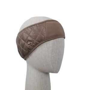 Ugg Quilted All Weather Headband Stormy Gray Faux Fur